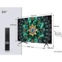 TCL 50Q6C-UK 50 Inch 4K QD Mini-LED Smart TV  Google TV & Dolby Vision