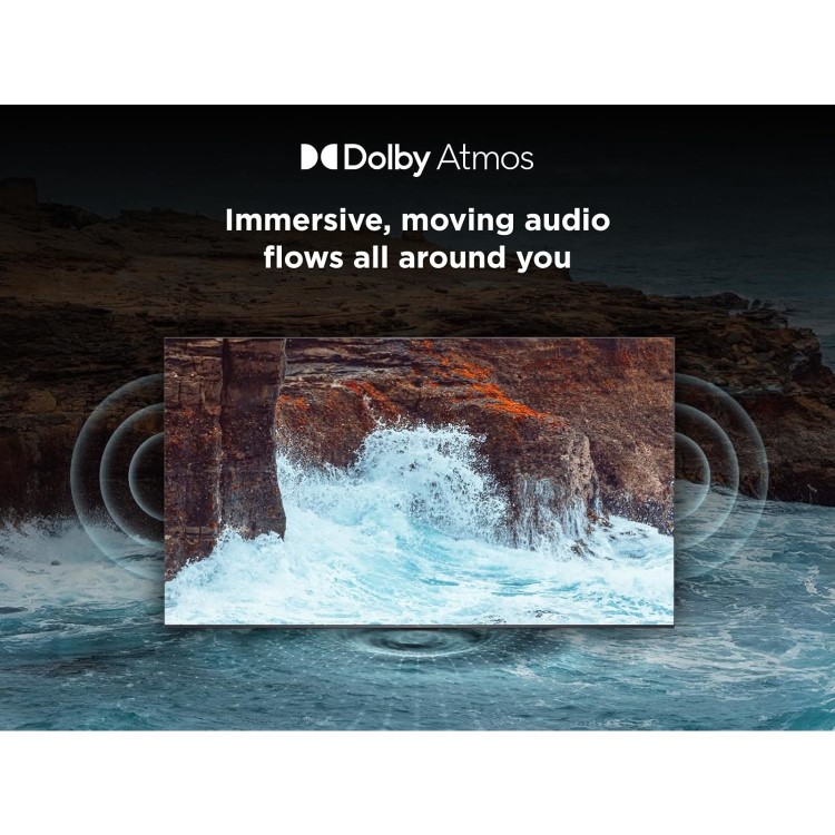 TCL 50Q6C-UK 50 Inch 4K QD Mini-LED Smart TV  Google TV & Dolby Vision