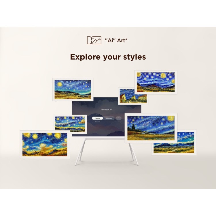 TCL NXTVISION 55A300W-UK 55-Inch 4K QLED TV  Dolby Vision IQ HDR10+ Google TV & Game Master Pro