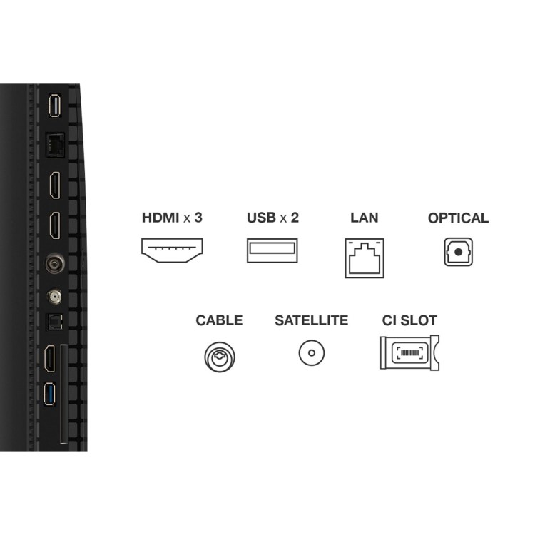 TCL 55P7K-UK 55" 4K QLED  – HDR10+ Dolby Vision Game Master Smart Google TV