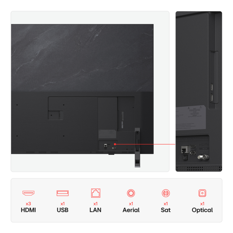 LG QNED84A 55 inch 4K Ultra HD Smart TV