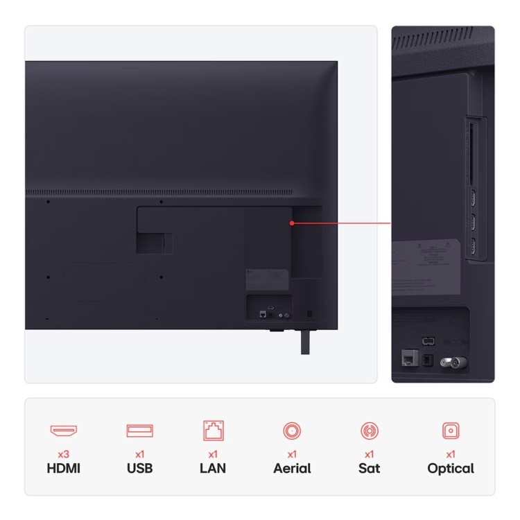 LG 55UA74006LB 55 4K Ultra HD Smart TV – AI Processor HDR10 Pro & webOS