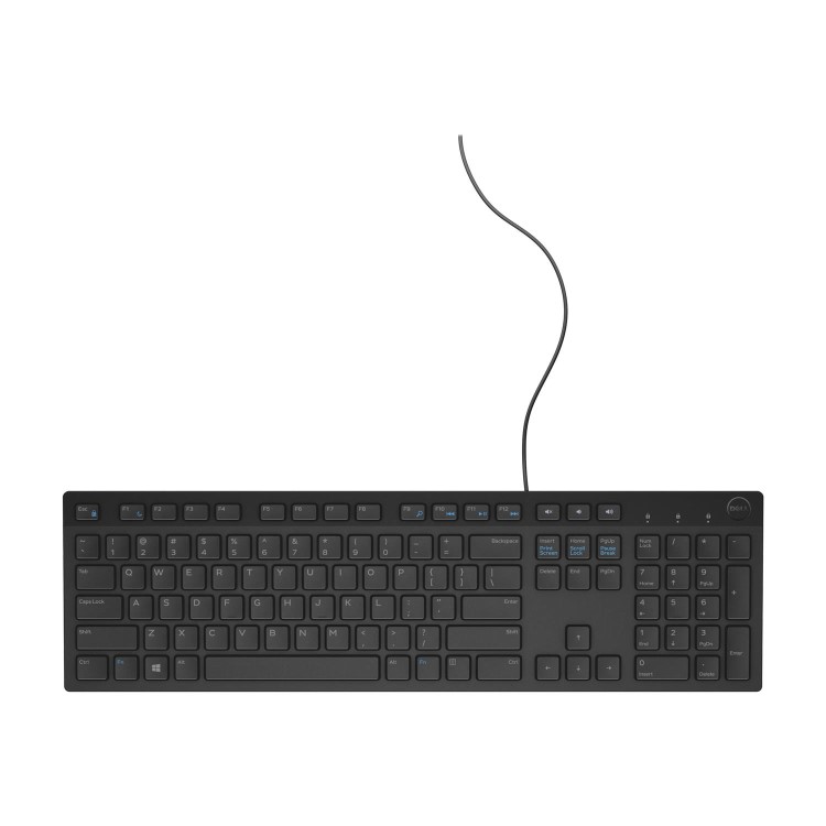 Dell Multimedia Wired Keyboard Black