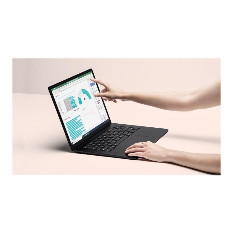 Microsoft Surface Laptop 4 Core i7-1185G7 8GB 512GB 13Inch Windows 10 Pro Touchscreen Laptop - Black