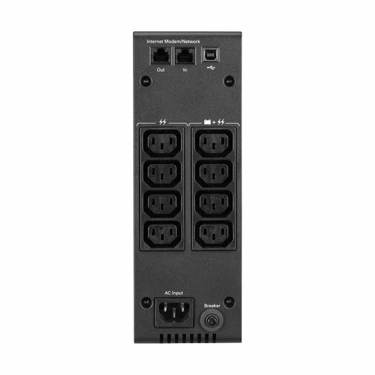 Eaton 5S 1500i - UPS - AC 220/230/240 V - 900 Watt - 1500 VA - 1-phase - 9 Ah - USB - output connectors: 8 - black