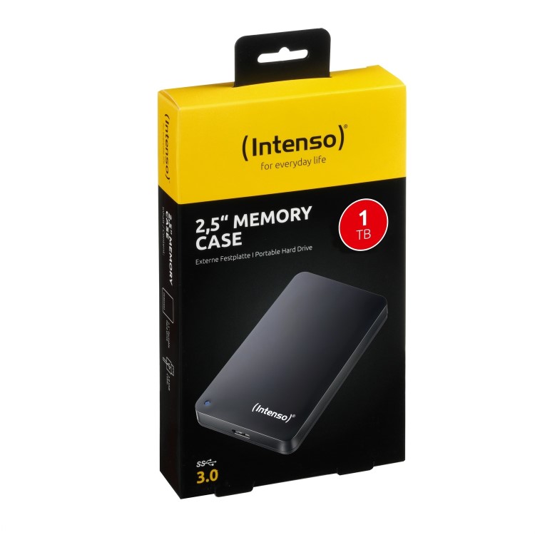 Intenso DriveStation 1TB 2.5 Inch USB 3.0 External Hard Drive