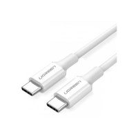 UGREEN Type C 2.0 Male To Type C 2.0 Male 5A Data Cable - White