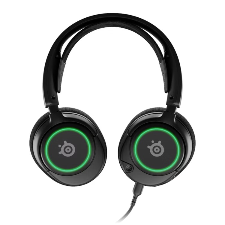 SteelSeries Arctis Nova 3 Wired RGB with Microphone Gaming Headset