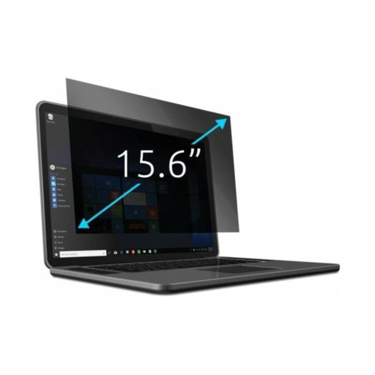 Kensington 626469 Privacy Filter 2-Way Removable 39.6cm 15.6in Wide 16:9