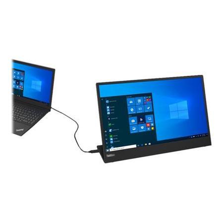 Lenovo ThinkVision M15 15.6" IPS Full HD USB-C Portable Monitor 