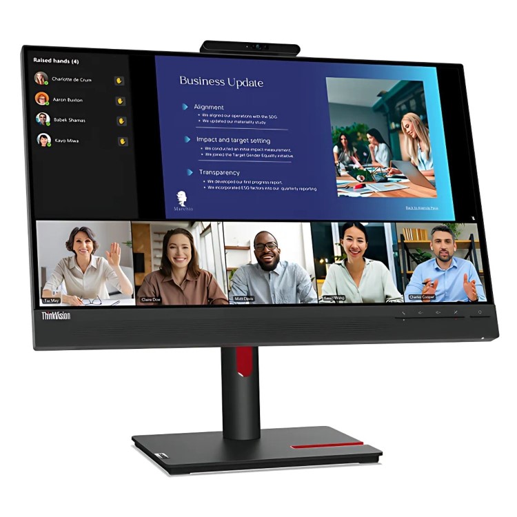 Refurbished Lenovo ThinkVision T24v-30 23.8" IPS Full HD Monitor