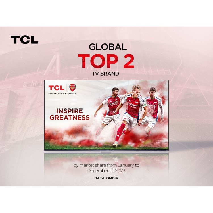 TCL NXTVISION 65A300W-UK 65-Inch 4K QLED TV  Dolby Vision IQ HDR10+ Google TV & Game Master Pro