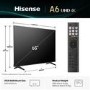Hisense A6QTUK 65 inch Smart 4K Ultra HD TV