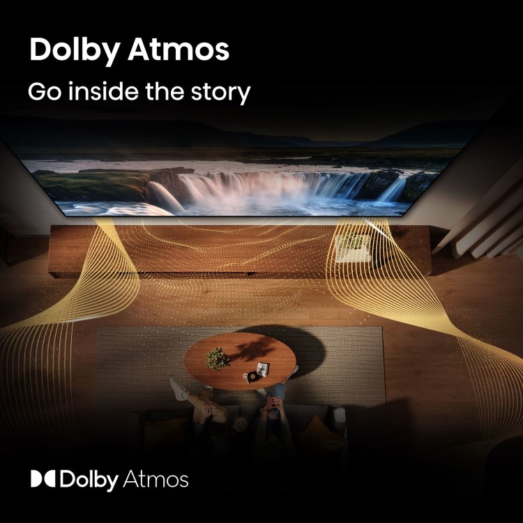 Hisense A85QTUK 65 inch Smart 4K Ultra HD Mini-LED TV