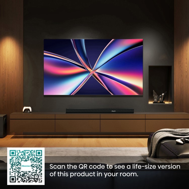 Hisense E8QTUK 65 inch Smart 4K Ultra HD Mini-LED TV