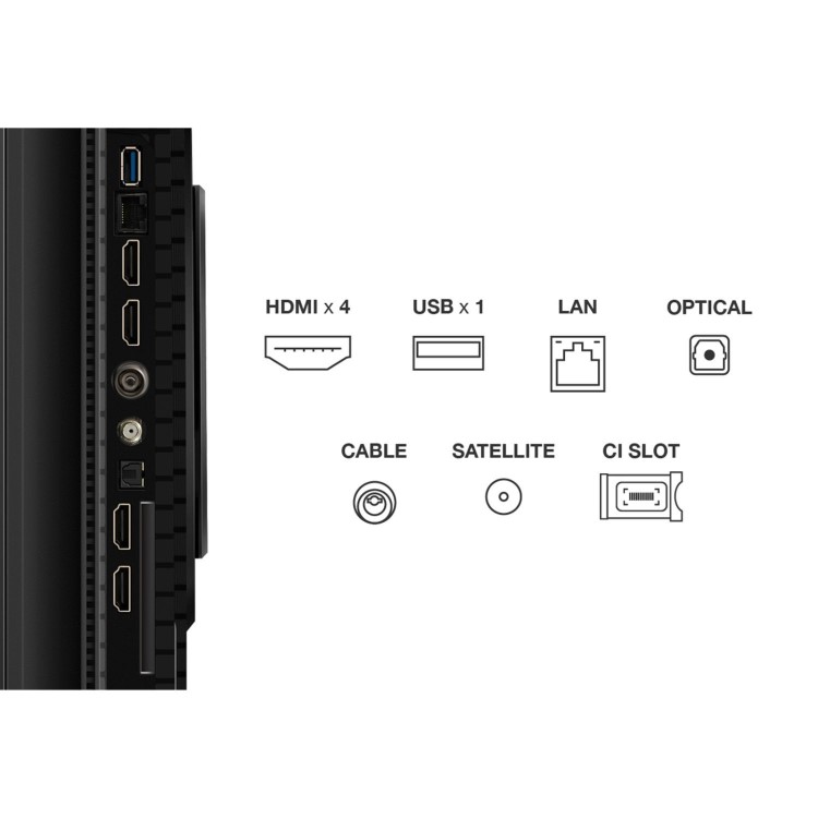 TCL 65T8C-UK 65" QLED 4K Ultra HD HDR Smart Google TV with Dolby Vision Atmos & Game Master Pro