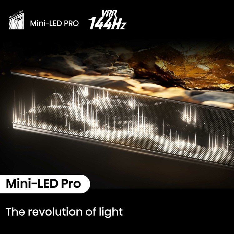 Hisense 65U8NQTUK 65 Mini-LED PRO 4K Smart TV – Dolby Vision IQ & Dolby Atmos