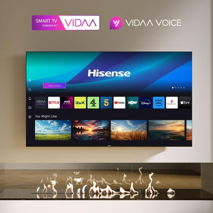 Hisense 65U8NQTUK 65 Mini-LED PRO 4K Smart TV – Dolby Vision IQ & Dolby Atmos