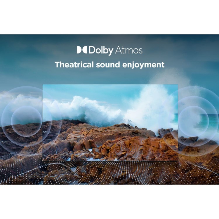 TCL 65V6C-UK 65-Inch 4K HDR Smart TV  Dolby Vision HDR10+ Google TV & Dolby Atmos