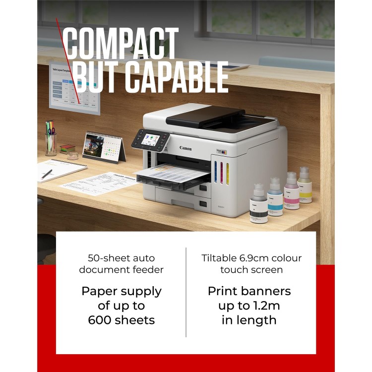 Canon MAXIFY GX7150 A4 Colour Multifunction Inkjet Printer