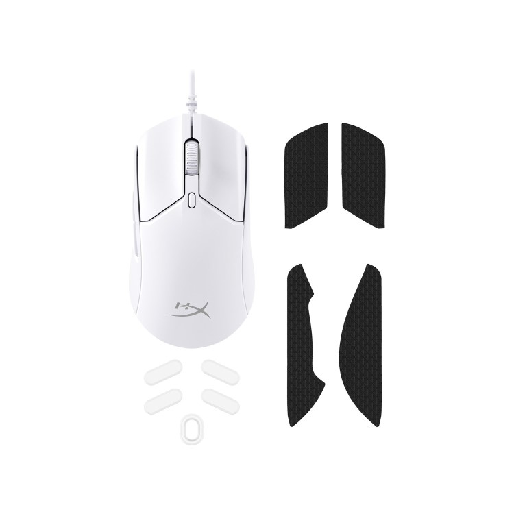 HyperX Pulsefire Haste 2 Wired RGB Gaming Mouse White