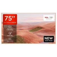 TCL NXTVISION 75A300W-UK 75-Inch 4K QLED TV  Dolby Vision IQ HDR10+ Google TV & Game Master Pro