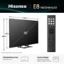 Hisense E8QTUK 75 inch Smart 4K Ultra HD Mini-LED TV