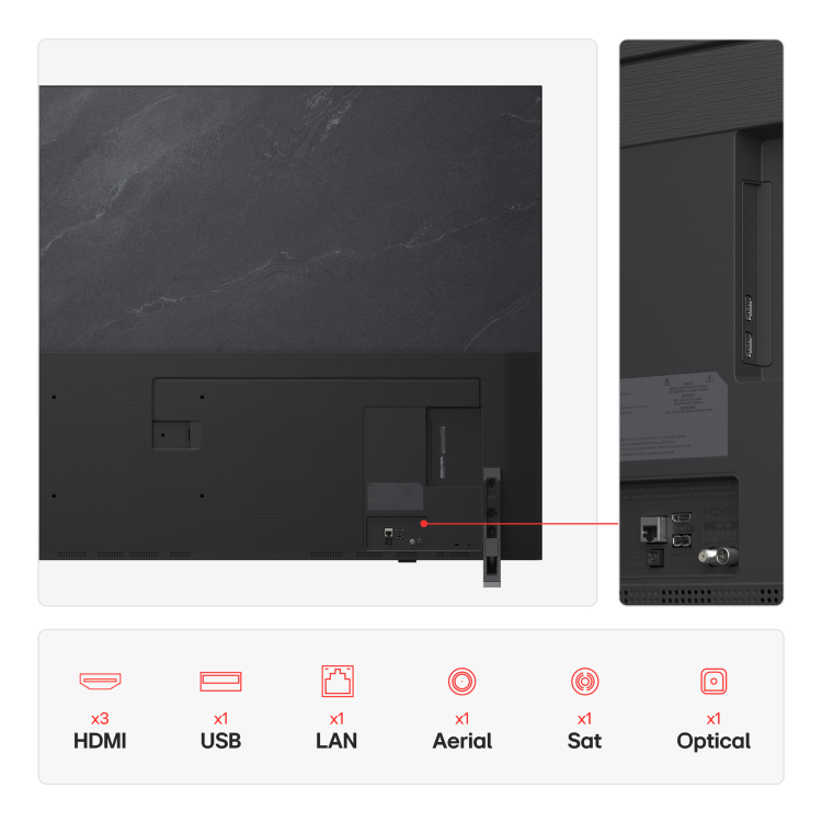 LG QNED84A 75 inch 4K Ultra HD Smart TV