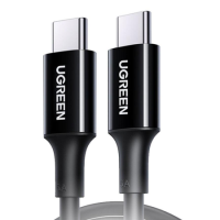 UGREEN Type C 2.0 Male To Type C 2.0 Male 5A Data Cable - Black