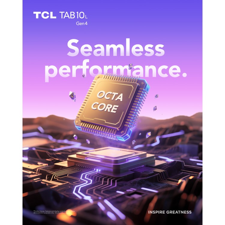 TCL Tab 10L Gen 4 10.1" Space Black 64GB Wi-Fi Tablet