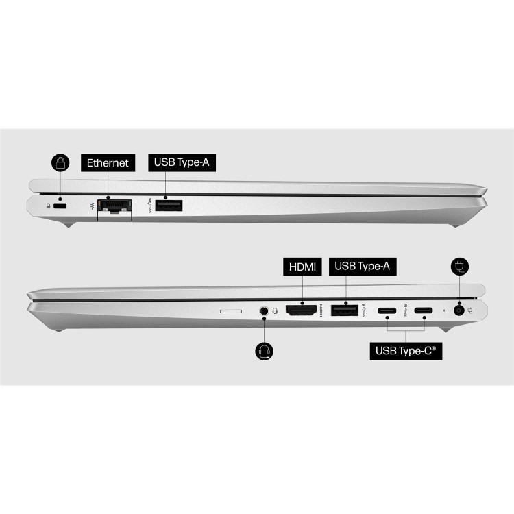 Refurbished HP ProBook 440 G10 Intel Core i5 16GB RAM 512GB SSD 14 Inch Windows 11 Pro Laptop