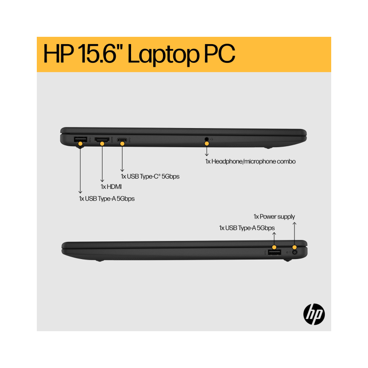 HP 15-fc0017na AMD Ryzen 5 8GB RAM 256GB SSD 15.6 Inch Windows 11 Laptop