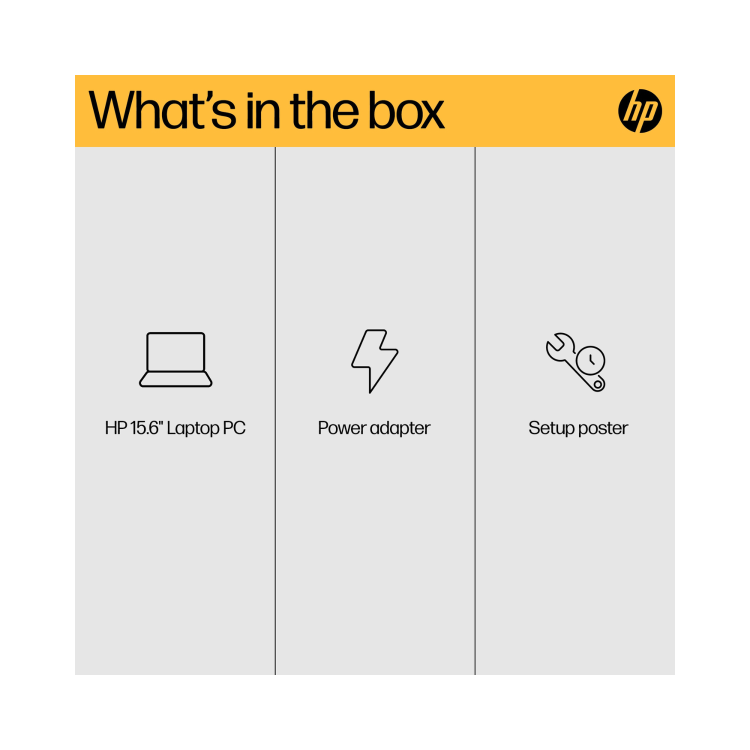 HP 15-fc0017na AMD Ryzen 5 8GB RAM 256GB SSD 15.6 Inch Windows 11 Laptop