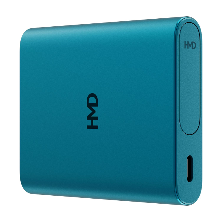 HMD Amped Buds Wireless Earphones with Integrated Powerbank - Cyan