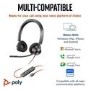Poly Blackwire 3320 Wired Headset