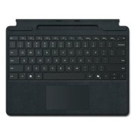 Microsoft Surface Pro X/8/9 Signature Keyboard with Copilot Button and Pen Storage - Black