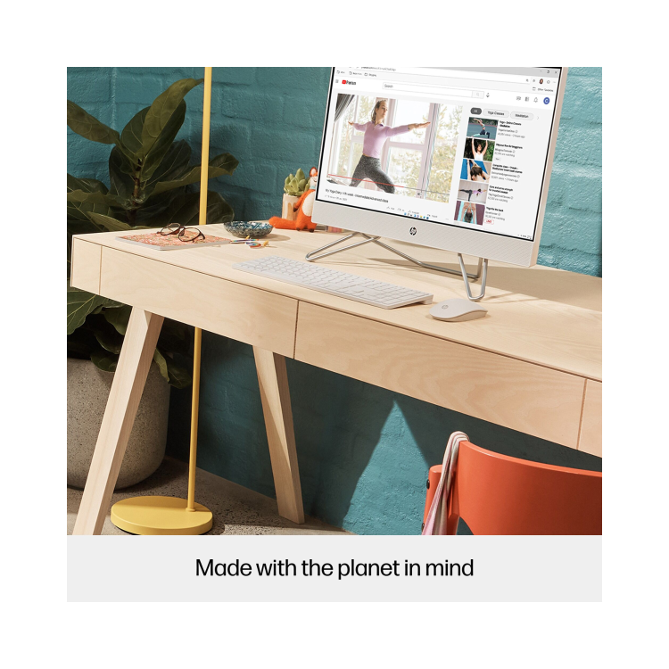 HP 24-cb1040na Intel Core i5 1235U 8GB RAM 512GB SSD 23.8 Inch Windows 11 All-in-One PC