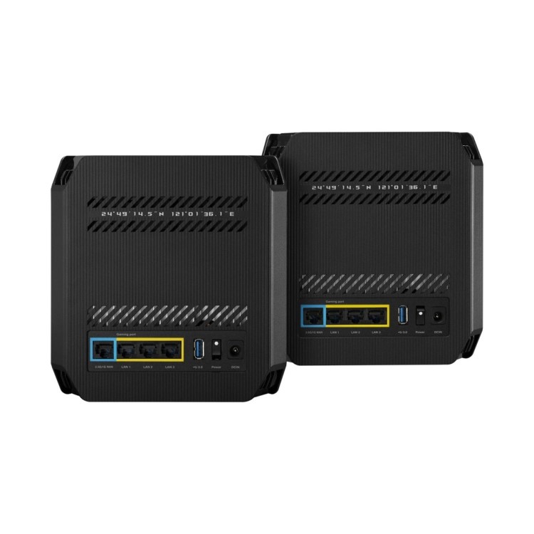 ASUS ROG Rapture GT6 AX10000 2-Pack Black Tri-Band 2.4+5GHz 10000Mbps Gaming Router