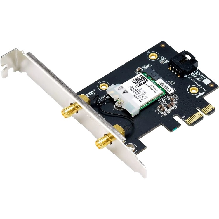 ASUS PCE-AXE5400 AXE5400 Tri-Band PCI Express Bluetooth Wi-Fi Adapter