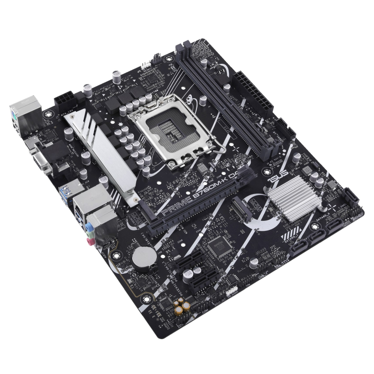 ASUS Prime B760M-K D4 Intel B760 LGA 1700 DDR4 Micro ATX Motherboard