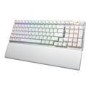 ASUS ROG Strix Scope II 96 Wireless Gaming Keyboard White, Tri-Mode Connection, Dampening Foam & Switch-Dampening Pads, Hot-Swappable Pre-lubed ROG NX Snow Switches, PBT Keycaps, RGB-White, UK Layout