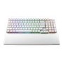 ASUS ROG Strix Scope II 96 Wireless Gaming Keyboard White, Tri-Mode Connection, Dampening Foam & Switch-Dampening Pads, Hot-Swappable Pre-lubed ROG NX Snow Switches, PBT Keycaps, RGB-White, UK Layout