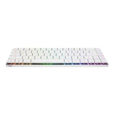 ROG Falchion RX Low Profile 65% Wireless Gaming Keyboard Pre-lubed ROG RX Red Low-Profile Optical Tri-mode Touch Panel MacOS RGB-White UK Layout