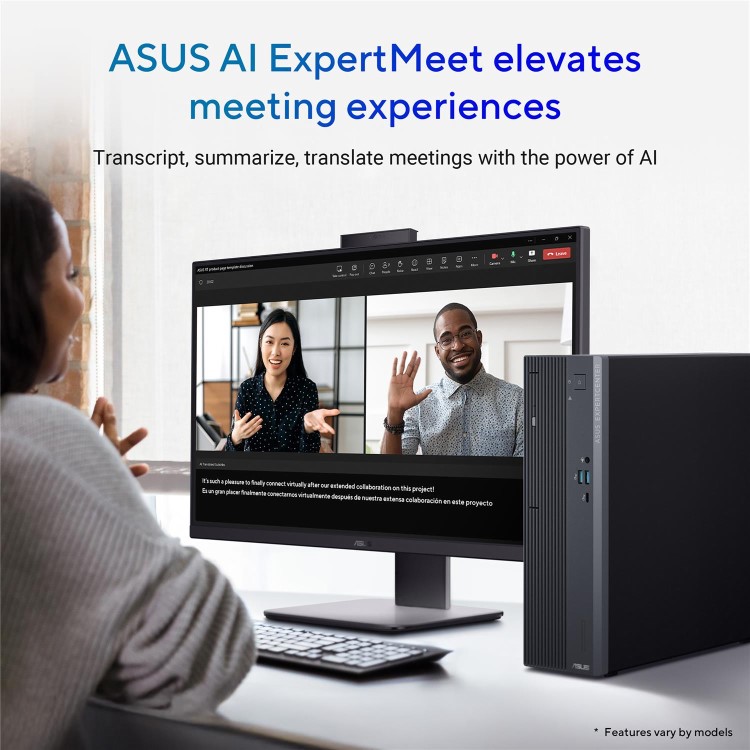 ASUS ExpertCenter SFF Intel Core i7-13620H 16GB RAM 512GB SSD Windows 11 Pro Desktop PC