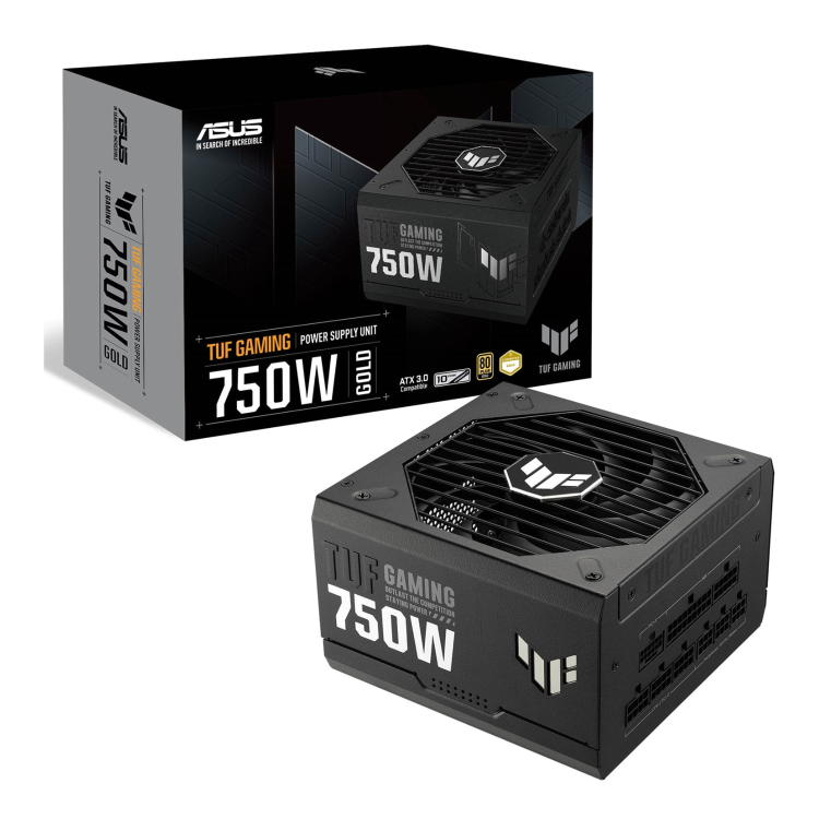 ASUS TUF Gaming 750W Fully Modular 80 PLUS Gold Power Supply
