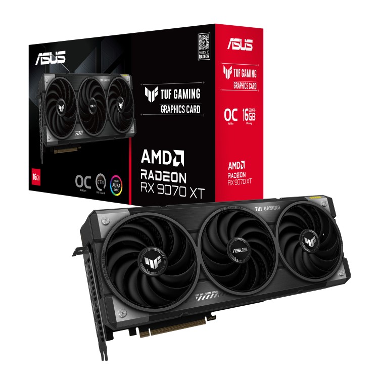ASUS TUF Gaming AMD Radeon RX 9070 XT 16 GB GDDR6