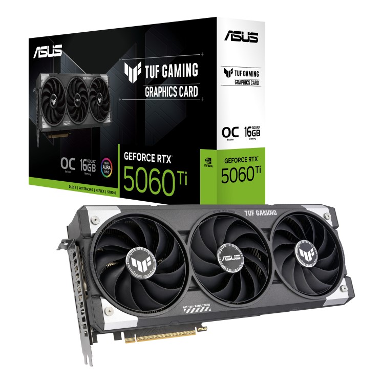 ASUS GeForce RTX 5060 Ti 16GB GDDR7 Graphics Card
