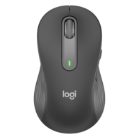 Logitech Signature M650 Wireless Optical Left Handed Mouse Grey