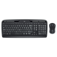 Logitech MK330 Wireless Keyboard and Mouse Combo Black