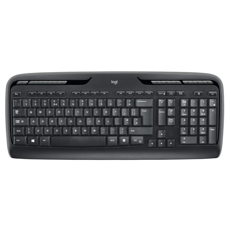 Logitech MK330 Wireless Keyboard and Mouse Combo Black